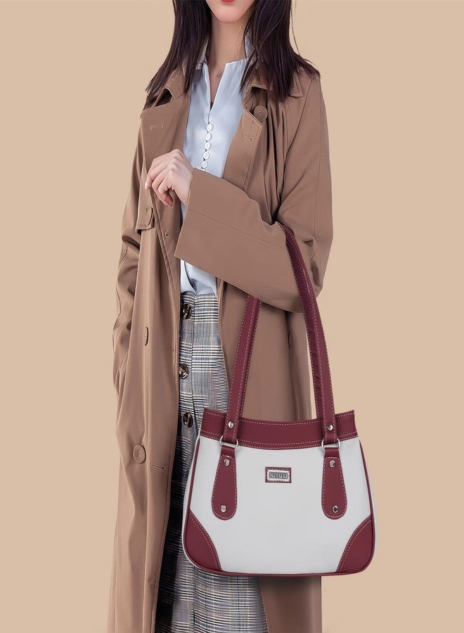 creeper Women’s Stylish Handbag - Premium PU Leather Shoulder Bag | Lightweight, Durable & Spacious Tote for Office, College & Casual Use - Image 3